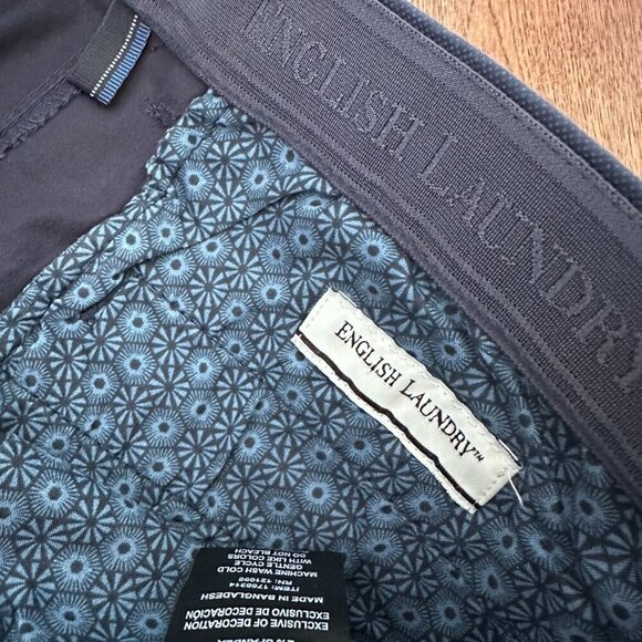 NWT! NEW! English Laundry Mens Midweight Flat Front Short -GREY US 32 - Picture 11 of 13